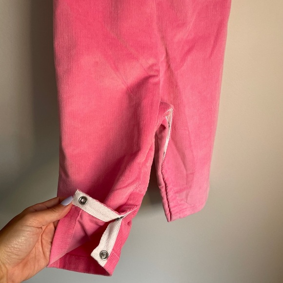 Classic Prep Girls Tabor Overall in Morning Glory Pink Corduroy Size 2T NWT - Picture 6 of 7
